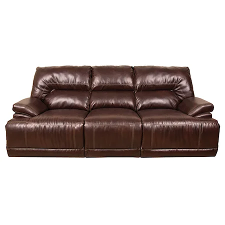 Power Double Reclining Sofa with Family Durability